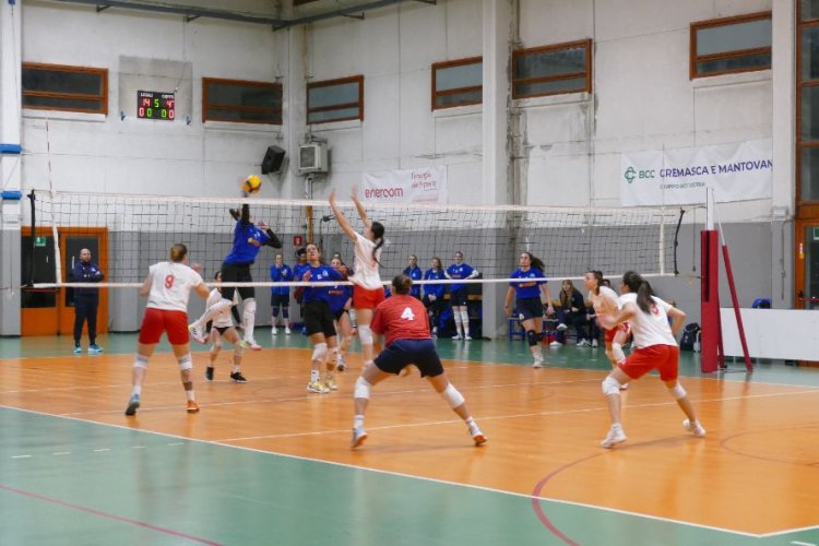Volley serie B2 femminile girone E, ottimo test per la Rossetti Market Conad a Crema (3-2)