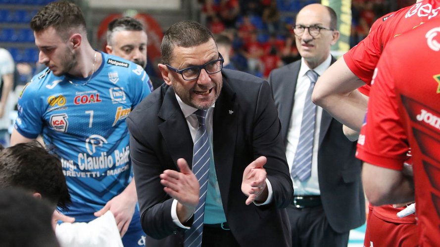 Si chiude l'avventura di Romano Giannini da assistant coach della Cucine Lube Civitanova