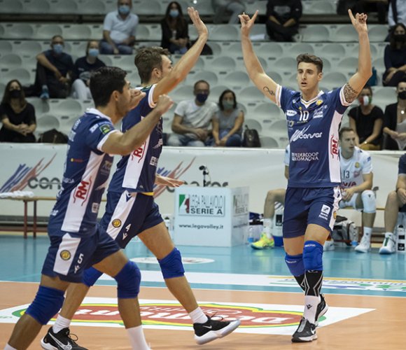 Prima di SuperLega: è di nuovo Ravenna-Piacenza