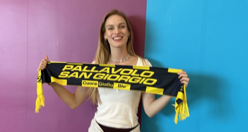 Benedetta Giordano � la nuova alzatrice della Pallavolo San Giorgio Piacentino