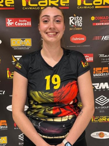 Volley serie B2 femminile, per la Polisportiva ICaRe al centro c'� Giulia Odorici