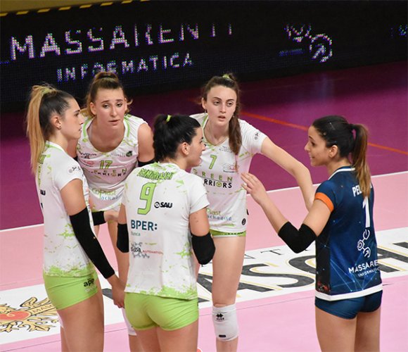 La Green Warriors cede 0-3 contro Soverato