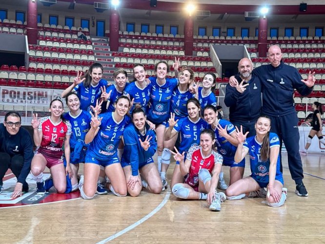 Rg Stampa Futura Teramo vs Lasersoft Riccione 1-3 (25-22/19-25/16-25/22-25)