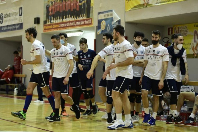 La Nef Volley Libertas Osimo si ferma a  Civitanova Marche