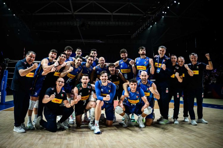 VNL 2025: Balaso, Bottolo e Gargiulo approdano alle Semifinali di Ningbo