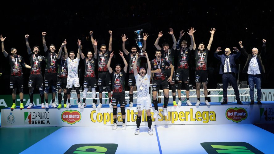 La storia della Cucine Lube Civitanova in Del Monte� Coppa Italia