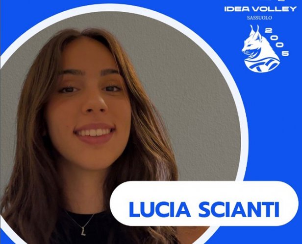 Idea Volley Sassuolo, la giovane Lucia Scianti in rampa di lancio