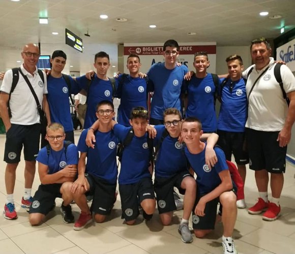 La nazionale maschile sammarinese under 16 vola in Portogallo