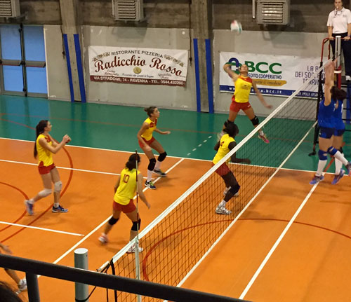 Olimpia Master RAvenna vs GUT Chemical Bellaria 3-0 (18, 21, 15)