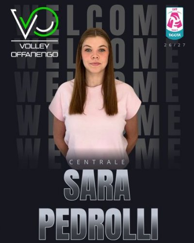 Sara Pedrolli chiude il cerchio nel reparto centrale della Trasporti Bressan Offanengo