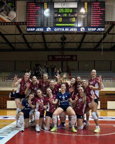 Pieralisi Volley Jesi - VTB FCRedil Bologna 0-3 (21-25, 23-25, 23-25)