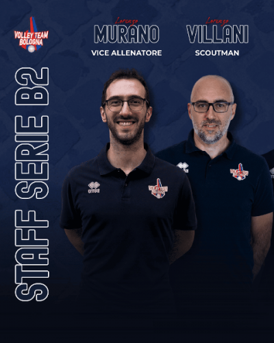Volley Team Bologna -  Presentazione dello staff della formazione di Serie B2 Femminile.