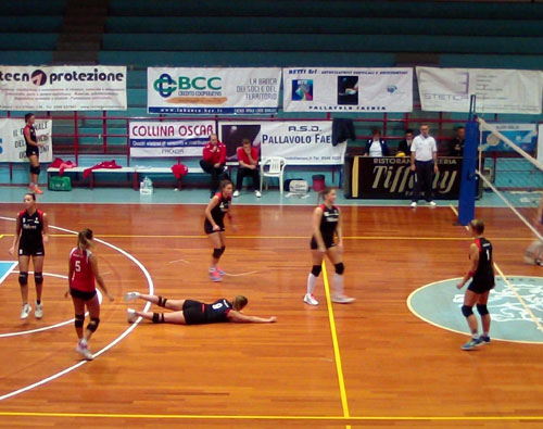 Il Riccione Volley subisce la rimonta di Faenza (3-1)