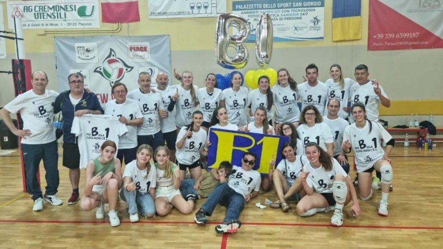 Serie B2. La Pallavolo San Giorgio č promossa in serie B1