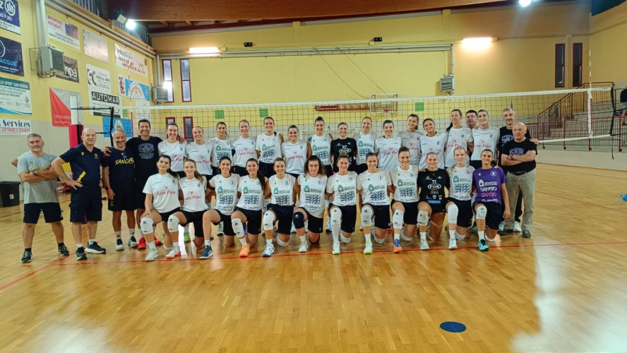 Serie B1, Pallavolo San Giorgio bene nel test contro il Centro Volley Reggiano