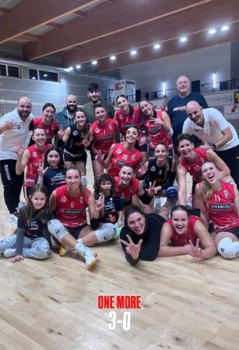 Emanuel Riviera VTR Rimini - MassaVolley Ravenna  3-0 (25-20 25-22 25-22)