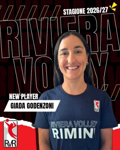 Giada Godenzoni nuova schiacciatrice del Riviera Volley Rimini