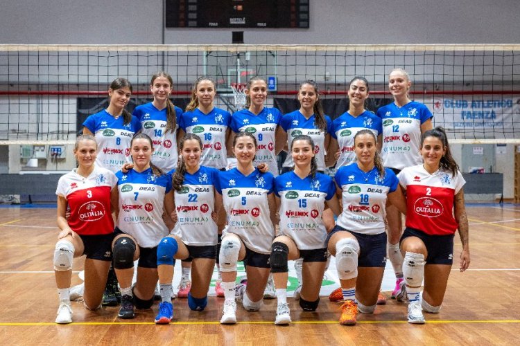 Serie C. Fenix Energia Faenza - Portuali Ravenna 3-0