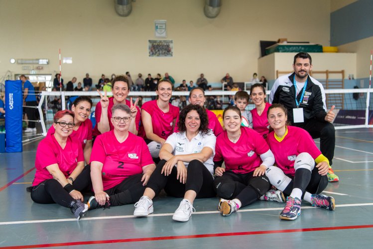 Il Sitting Volley Club Cesena medaglia di bronzo ai Campionati Italiani Assoluti