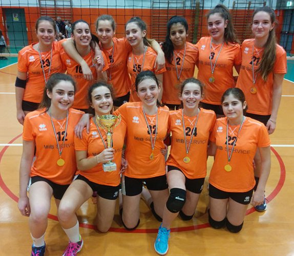 U14 femminile, la Teodora Mib Service si riconferma leader in provincia