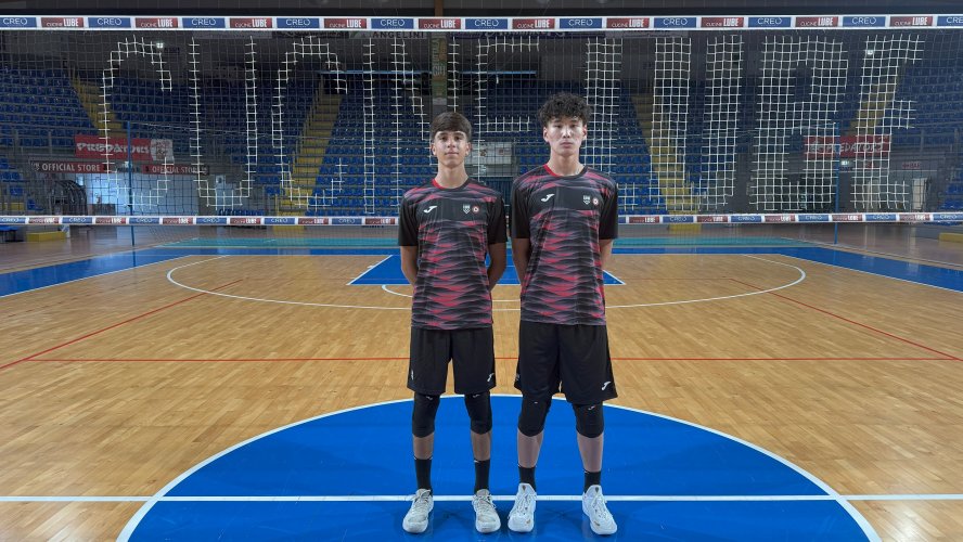 Primi allenamenti per gli atleti dell'Academy nel gruppo della Cucine Lube Civitanova.
