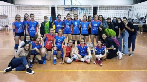 Adria Service Volley Angels Project - Più Volley Academy  1-3 (25-22; 23-25; 22-25; 23-25)