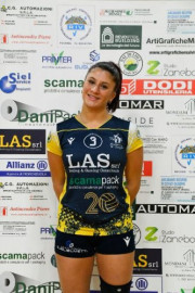 Sofia Cornelli non lascia ma raddoppia, la schiacciatrice resta alla Pallavolo San Giorgio Piacentno