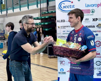 Pallavolo Bologna  - Alessio Sitti MVP del derby casalingo contro Mirandola