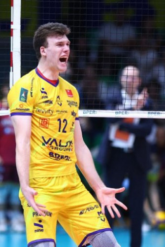 Valsa Group Modena - Allianz Milano 3-2 (25-19, 12-25, 21-25, 26-24, 15-12)