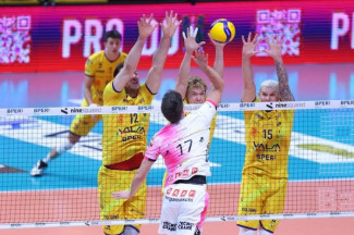 Valsa Group Modena-Pallavolo Padova 3-1 (25-18, 25-16, 23-25, 25-17)