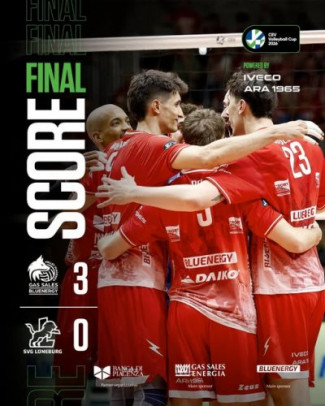 Gas Sales Bluenergy Volley Piacenza – SVG Luneburg 3-0