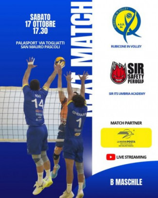 Rubicone In Volley - Sir Its Umbria Academy | Il prepartita di coach Mascetti