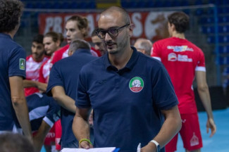 Il pre partita  Med Store Tunit  Macerata -  Monge-Gerbaudo Savigliano