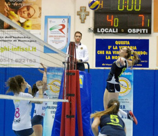 CAF ACLI Stella Rimini – Fruvit Rovigo 3-0 (19-18-24)