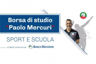 Pallavolo Macerata e Banca Macerata hanno assegnato le borse di studio in memoria di Paolo Mercuri