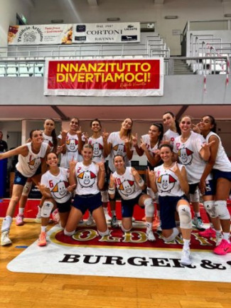 Clai Imola Volley – Olimpia Teodora Ravenna 4-0 (25-23; 25-19; 25-17; 25-19)