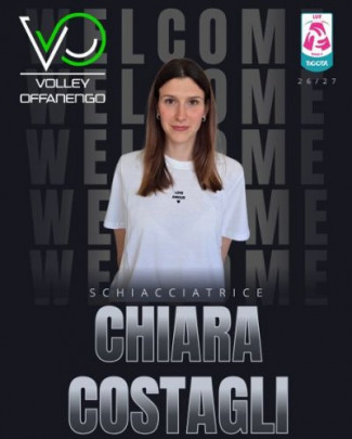 Volley serie A2 femminile, la Trasporti Bressan completa il reparto schiacciatrici con Chiara Costagli