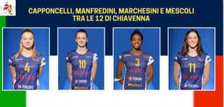 Capponcelli, Manfredini, Marchesini e Mescoli tra le 12 diI Chiavenna