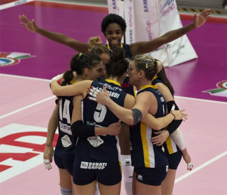 Conad Olimpia Teodora Ravenna – Sigel Marsala: 3-0 (25-21, 25-20, 25-21)