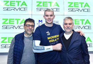 Modena Volley  - Il pre partita di Vlad Davyskiba