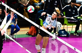 Federica Busolini  arancionera: terzo colpo al centro per la CBF Balducci HR Macerata