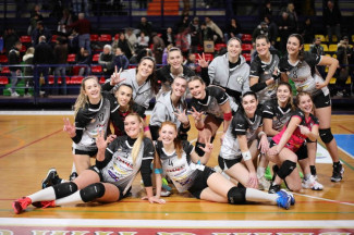 Volley Club B1 femminile, lElettromeccanica Angelini Cesena mostra i muscoli