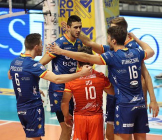 Ravenna-Piacenza 2-3 (25-22, 25-13, 16-25, 22-25, 15-17)