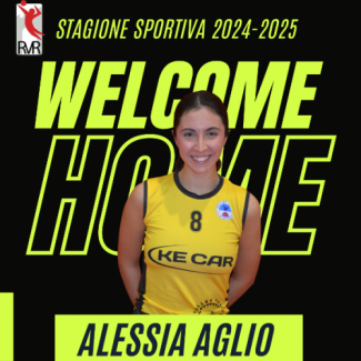 Riviera Volley - Alessia Aglio fa il suo ritorno