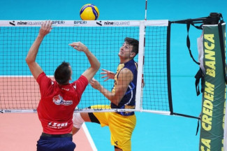Modena Volley-Piacenza 2-2 (27-25, 23-25, 25-23, 19-25)