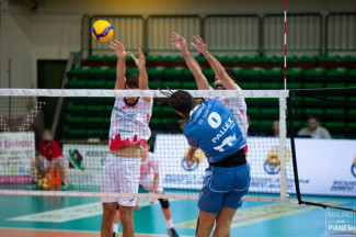 Festa Med Store Tunit al Banca Macerata Forum, 3-0 a Belluno