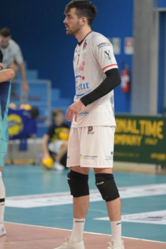 Pallavolo Geetit Bologna - Leonardo Baciocco prima di Garlasco