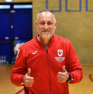 Massimo Antonini  il nuovo allenatore della Montesi Volley Pesaro