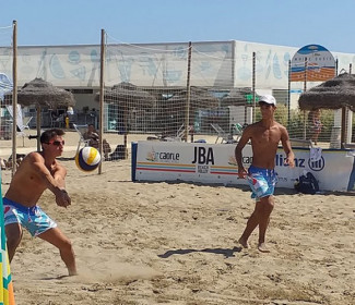 Alessio Perodi (Canottieri Ongina) diciassettesimo ai tricolori under 19 di beach volley