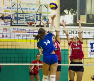 Riccione Volley - Riviera Volley Rimini 1-3 (22-25/25-21/19-25/18-25)